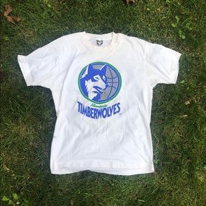 1990s Minnesota Timberwolves Single Stitch Tee